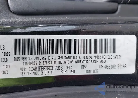 2016 Jeep Grand Cherokee Limited z USA, uszkodzony, nr VIN 1C4RJFBG7GC317316